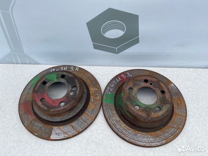 Тормозной диск задний Mercedes-Benz E W211