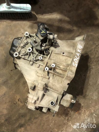 Коробка передач МКПП hyundai solaris