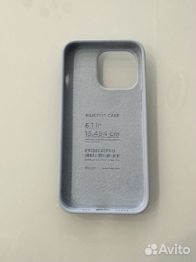Чехол Elago для iPhone 13 Pro (Liquid) Light Blue