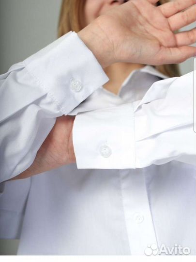 Рубашка для девочки 140 новая