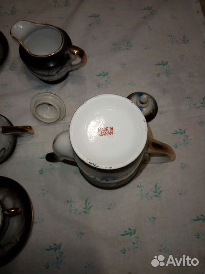 Чайный сервиз фарфор Япония дракон