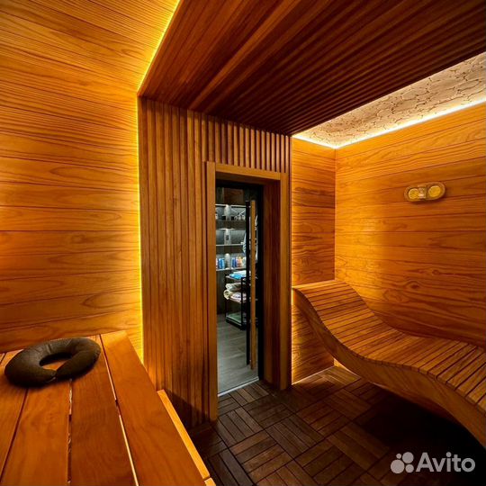 Вагонка реечная Термоосина для бани сауны