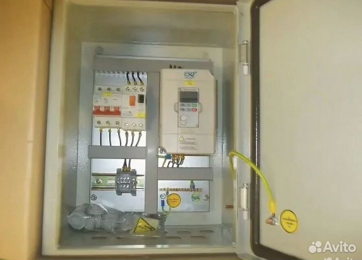 Щит управления для печи полимеризации