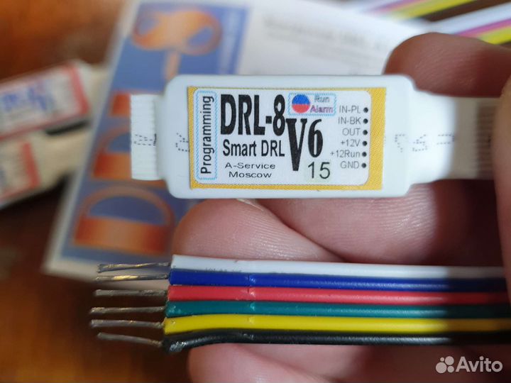 Контроллер DRL-8-V6-15 для LED-xoд.огней, стаб