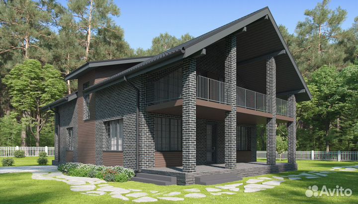 Проекты домов для ипотеки и строительства - 260 м2
