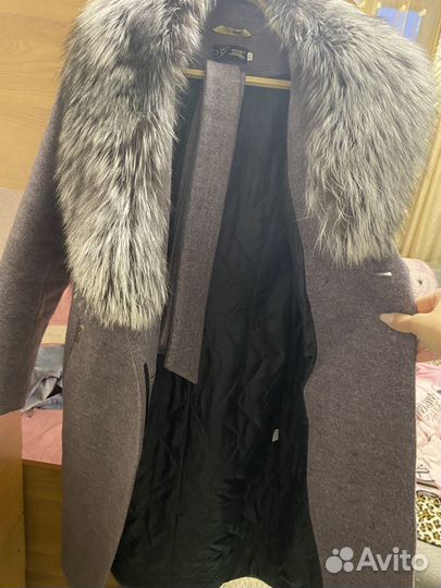 Пальто женское зимнее размер 48