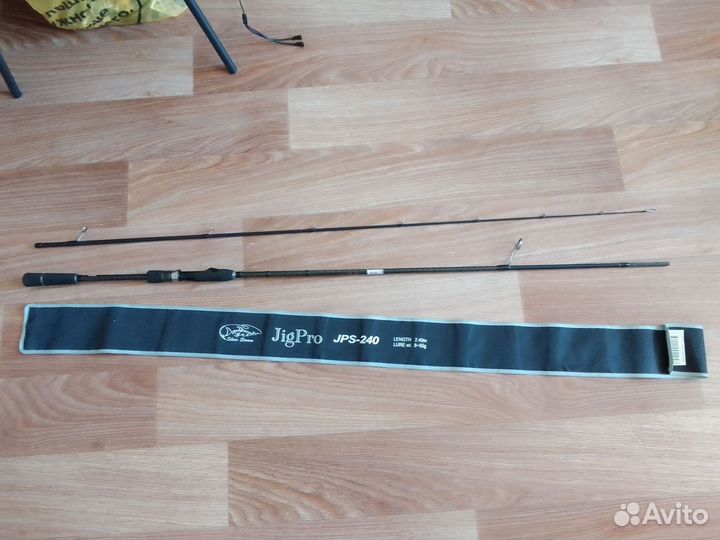 Спиннинг JigPro jps-240 silver stream