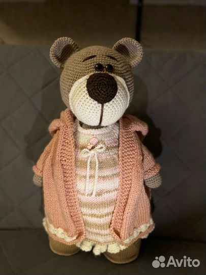 Мишаня ручная работа, одежда снимается