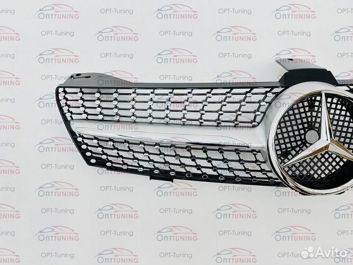 Решётка Mercedes CLS W219 05-07 Diamond Silver