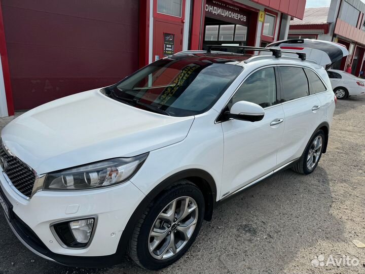 Багажник на крышу Kia Sorento Prime Lux Scout2 чер