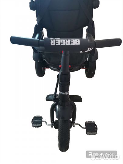 Детский велосипед с родительской ручкой