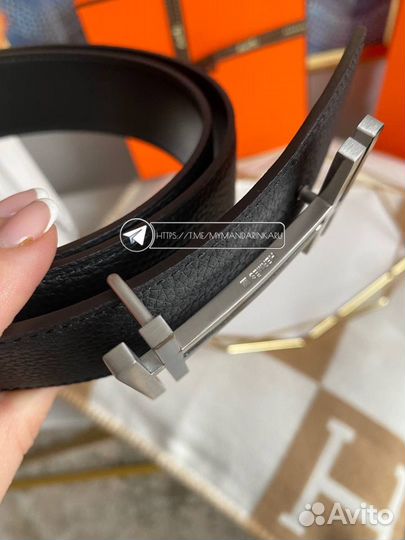 Ремень Hermes carre belt