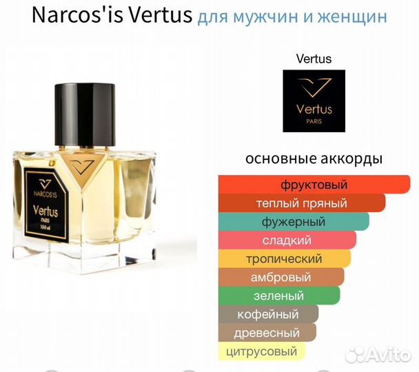 Vertus narcosis распив оригинал