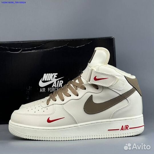 Кроссовки Nike Air Force 1 High (с мехом) (Арт.49164)