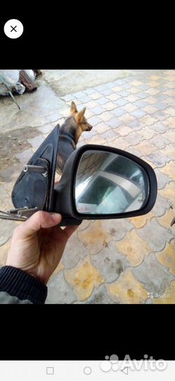 Правое боковое зеркало на Калину, Гранту