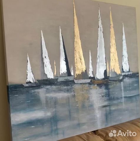 Картина холст масло акрил дизайн заказ квартира