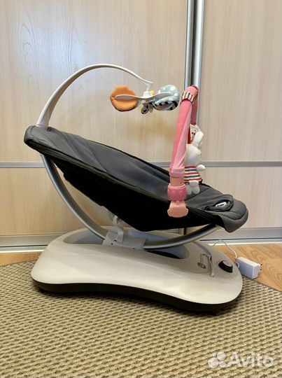 4moms кресло-качели RockaRoo графитовый меш