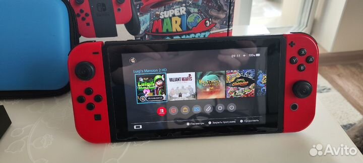 Nintendo switch прошитая 32+128 Gb