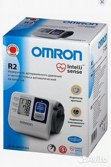 Тонометр на запястье omron R2