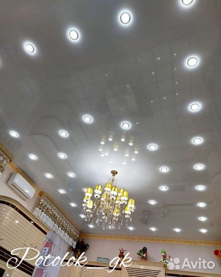 Натяжные потолки