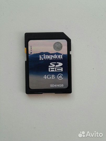 Карта памяти Kingston 4Gb