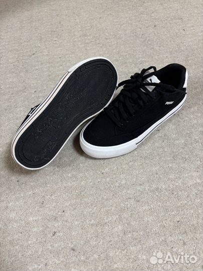 Кроссовки puma Black-puma White Court Classic Vulc