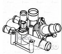 Термостат audi A3 1.6 00- / skoda octavia 1.6 00