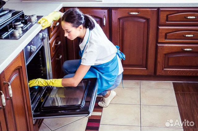 Уборка на кухне