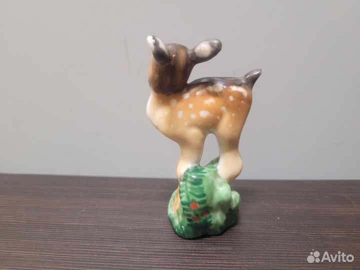 Фарфоровая статуэтка оленёнок Бэмби лфз