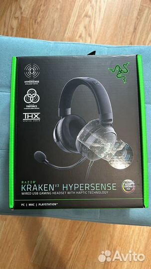 Razer Kraken V3 HyperSense игровая гарнитура с под