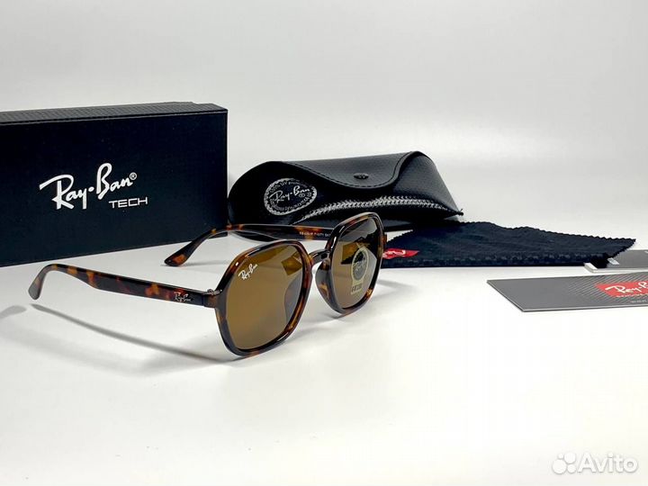 Очки Ray Ban leopard