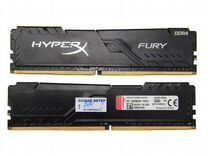 Оперативная Память HyperX Fury Black DDR4 16 (8x2