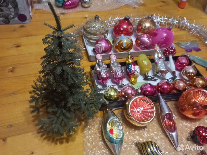Елочные игрушки СССР