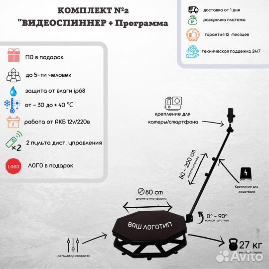 Видеоспиннер. новый