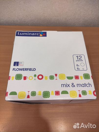 Набор посуды luminarc 12 предметов