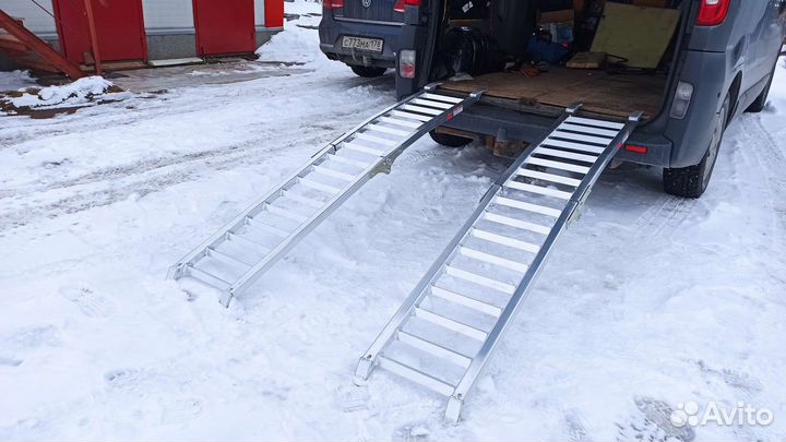 Сходни, рампы, аппарели трапы для квадро и мото