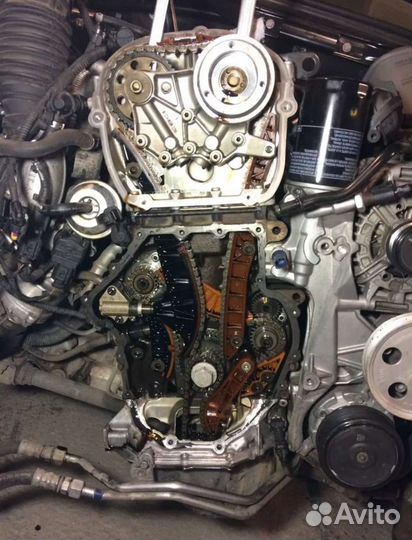 Замена цепи грм Audi Skoda Volkswagen 1.4/1.8/2.0