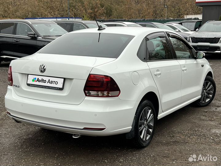 Volkswagen Polo 1.6 AT, 2019, 95 000 км