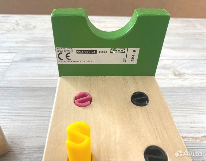 Развивающие деревянные игрушки пакетом икеа (IKEA)