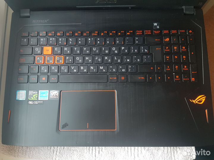 Мощный Asus ROG gl502vs I7700/ gtx1070/ 16gb ddr4