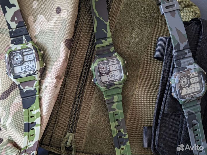 Тактические часы камуфляж