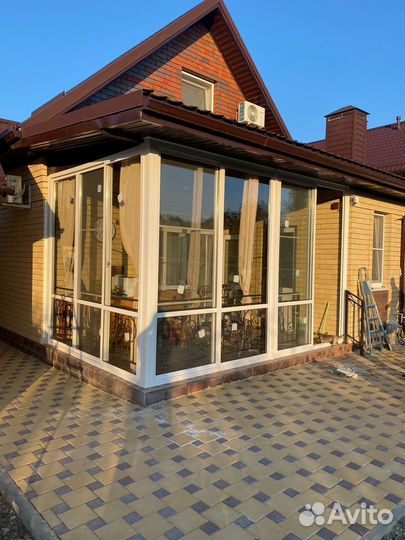 Остекление веранд беседок террас