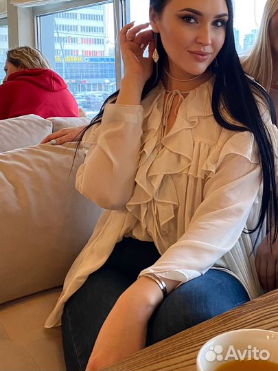 Блузка белая hm