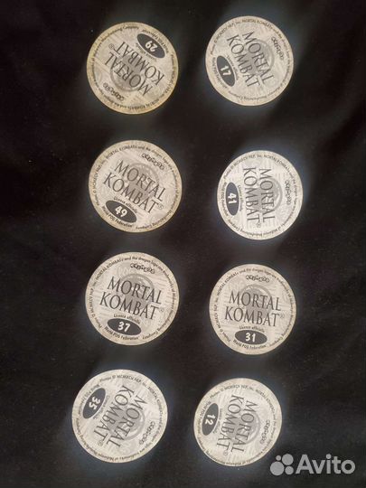 Фишки из 90х разные