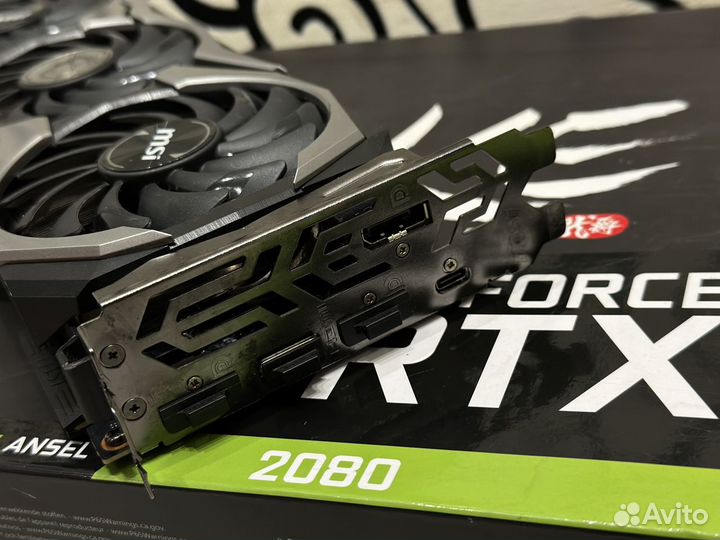 Видеокарта geforce MSI duke rtx 2080 8G