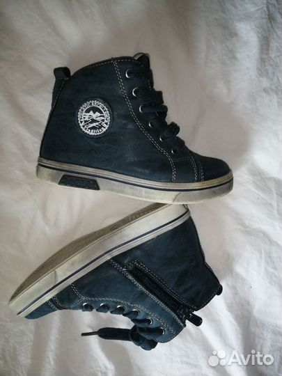 Кеды высокие демисезонные 28