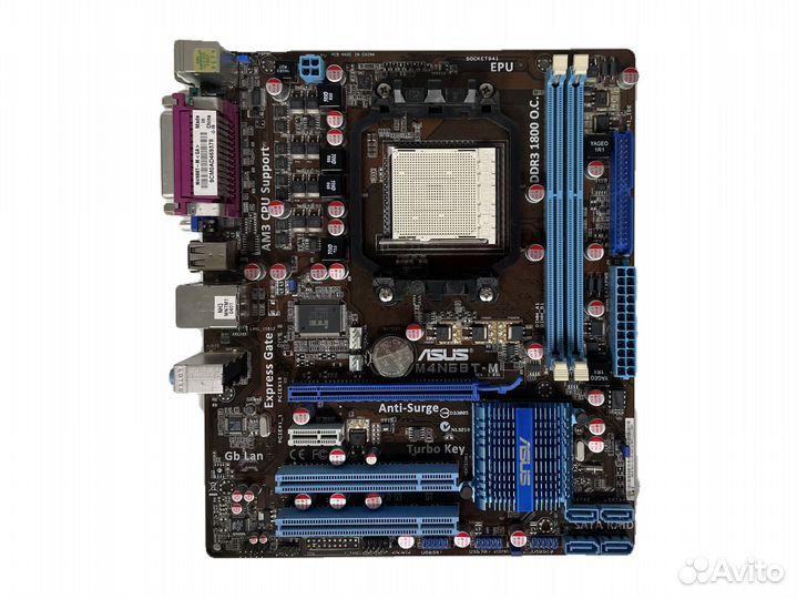 Материнская плата Asus M4N68T-M Soc-AM3 mATX
