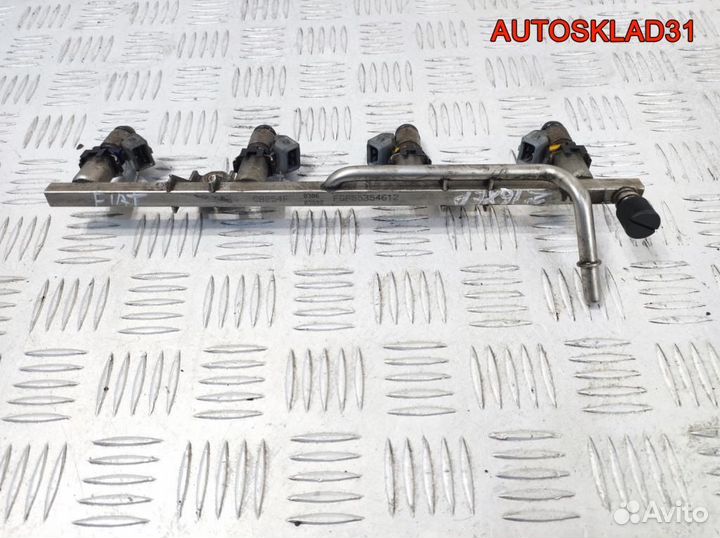Рейка топливная Fiat Stilo 1.6 z16xep 55354612