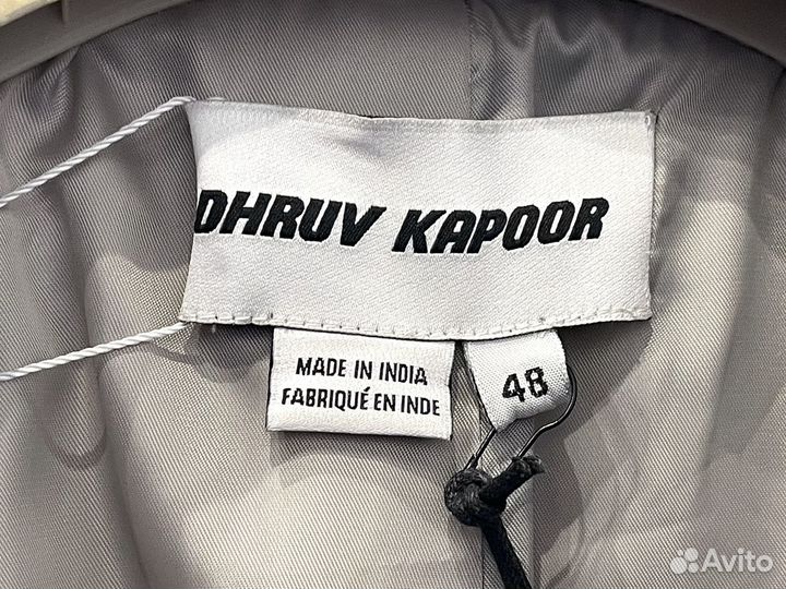 Dhruv Kapoor новый подиумный пиджак