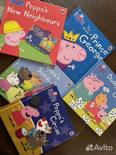 Книги Свинка пеппа на английском